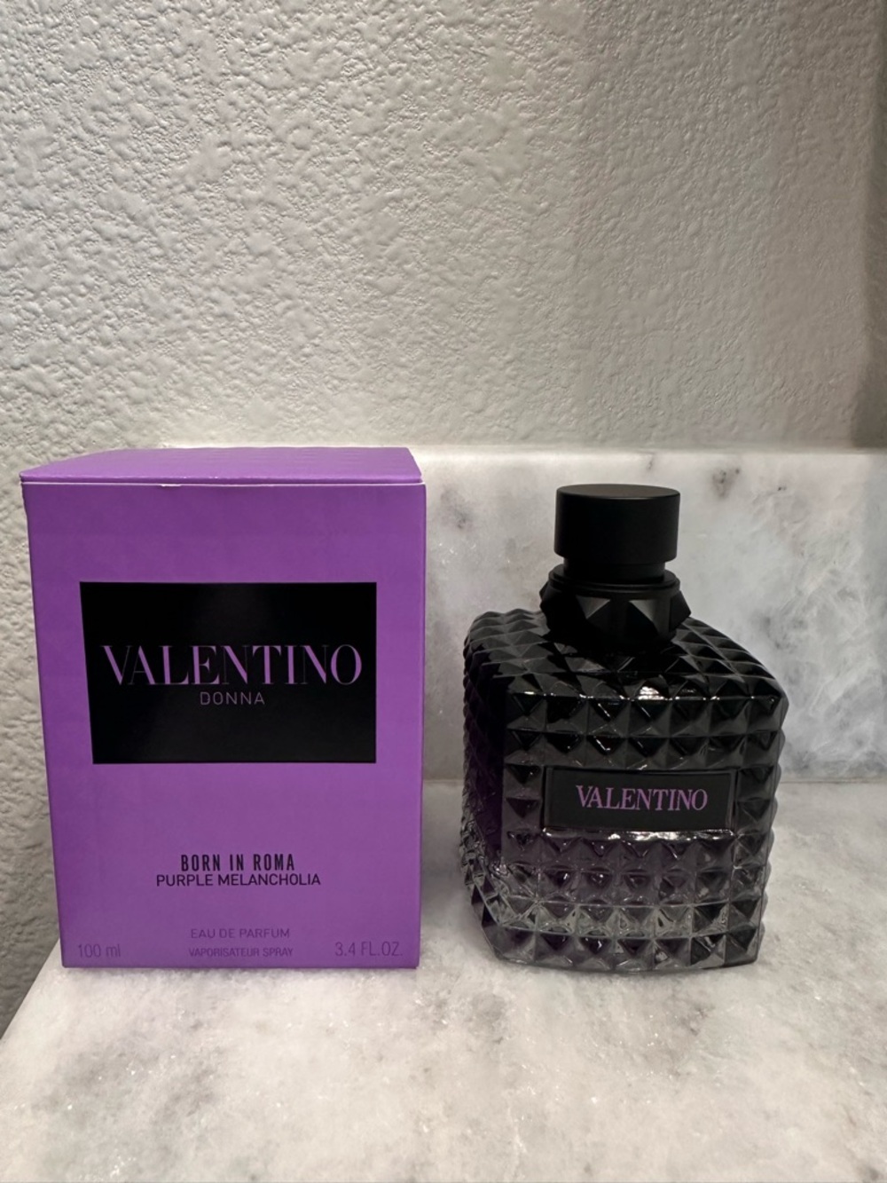 Valentino Donna Born in Roma Purple Melancholia - Purple & Black